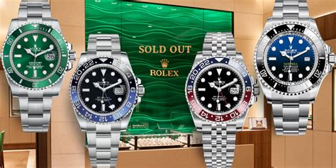 waiting list for Rolex watches